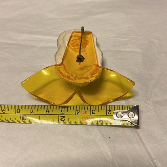 Elzac sultan lucite pottery pin - Picture 4 of 6